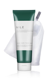 NILE 濃密泡洗顔 ニキビ 毛穴 医薬部外品 クリーム洗顔せっけん (洗顔ネット付き)