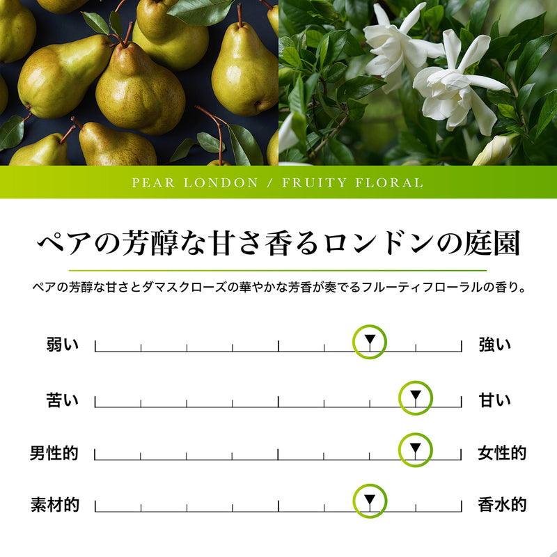 NILE 香水 ペアーロンドン フルーティフローラル ヘア＆ボディコロン 80ml