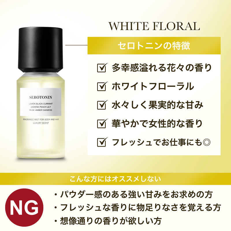 NILE 香水 セロトニン ホワイトフローラル ヘア＆ボディコロン 80ml