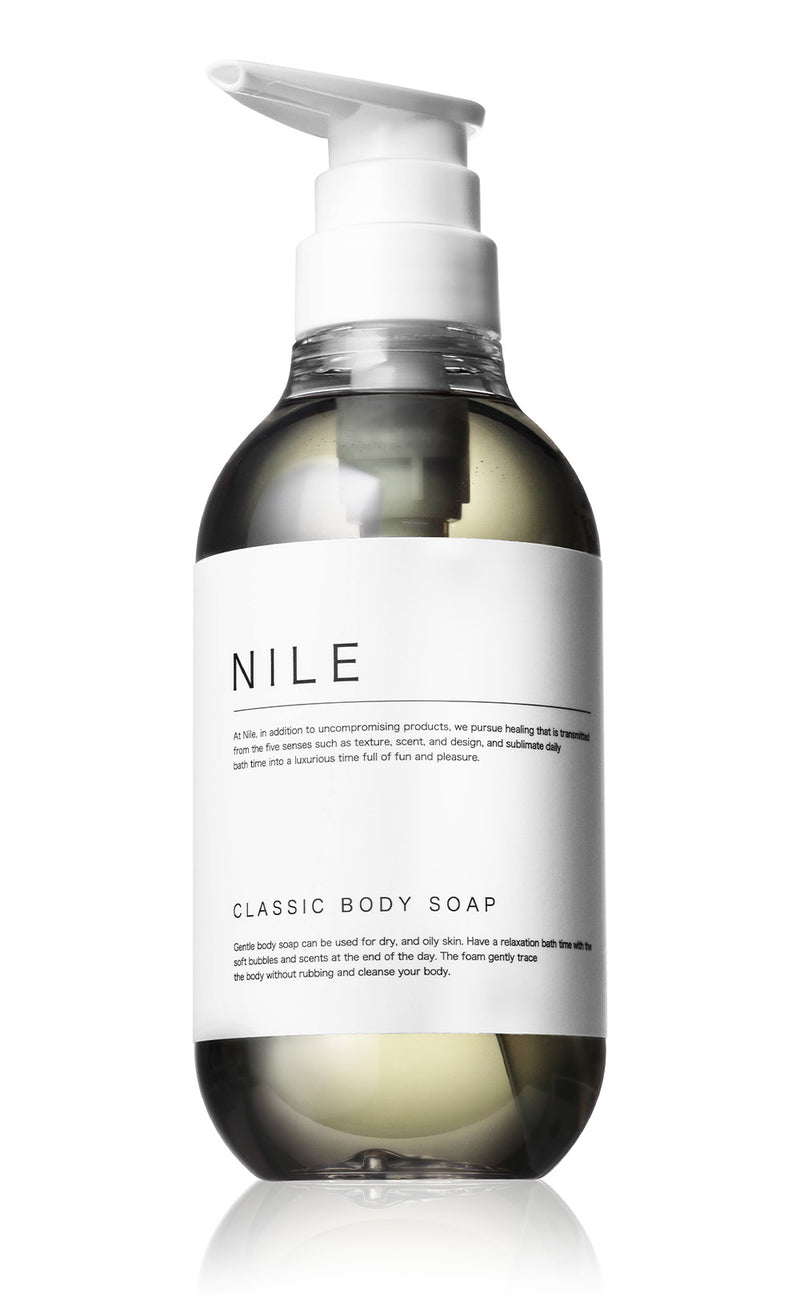 NILE クラシックボディーソープ 保湿 敏感肌 シャワーオイル400ml (シトラスオムの香り)