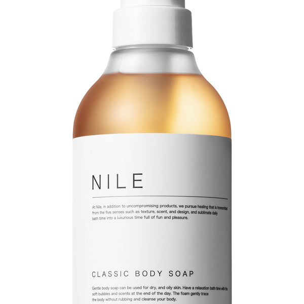 NILE クラシックボディーソープ 400ml (オスマンサスの香り) – Nile