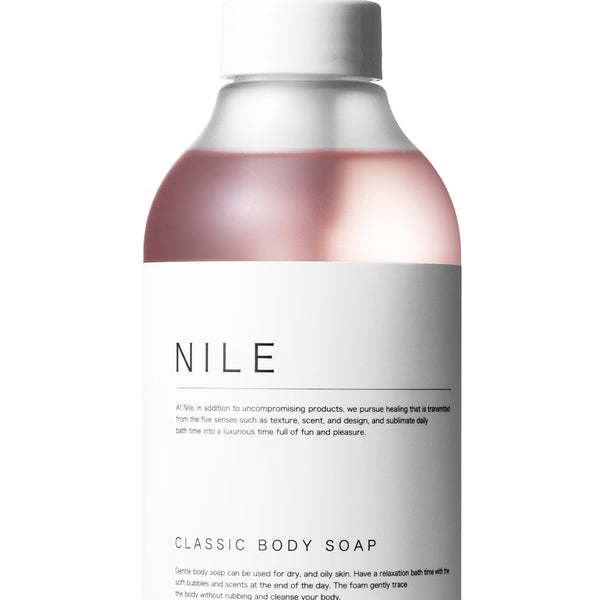 NILE クラシックボディーソープ 400ml (ピーチロイヤルの香り) – Nile
