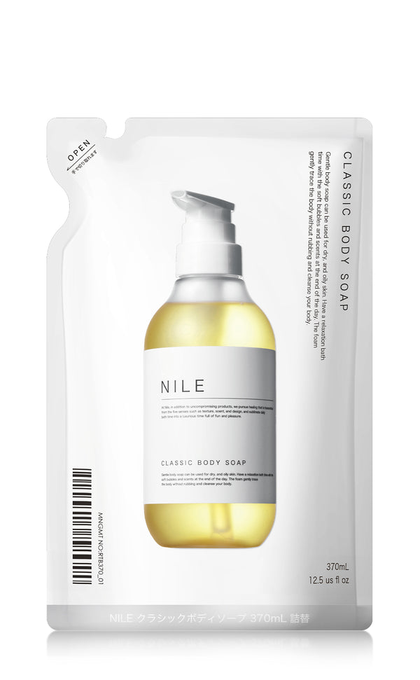 NILE クラシックボディーソープ 詰め替え用 370ml (新ラフランスの香り)