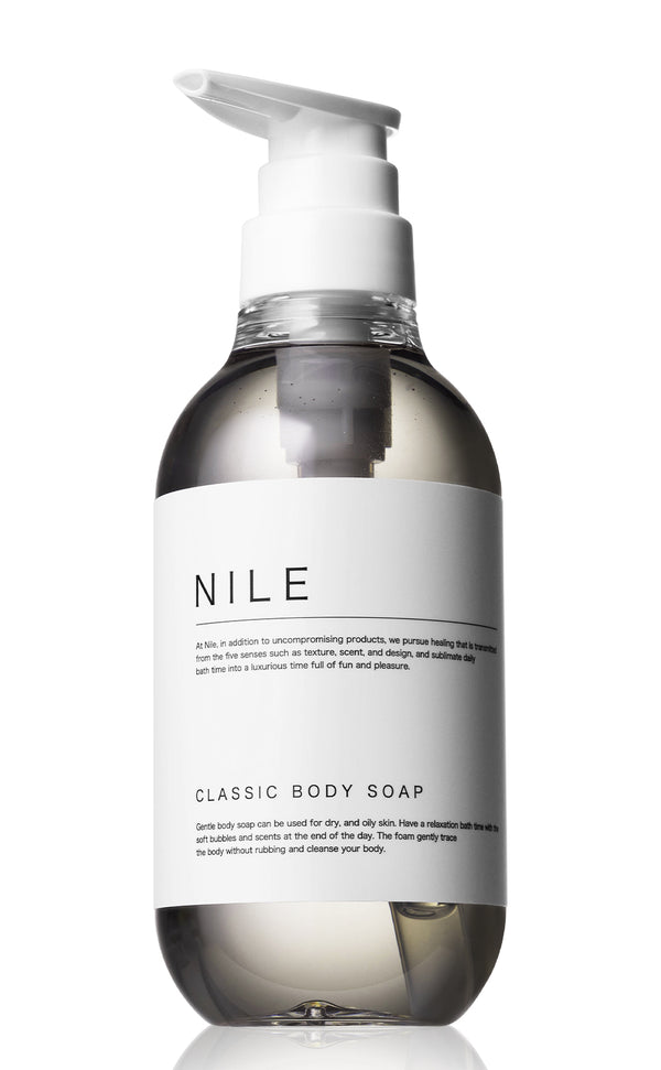 NILE クラシックボディーソープ 保湿 敏感肌 シャワーオイル400ml (サボンカシミアの香り)