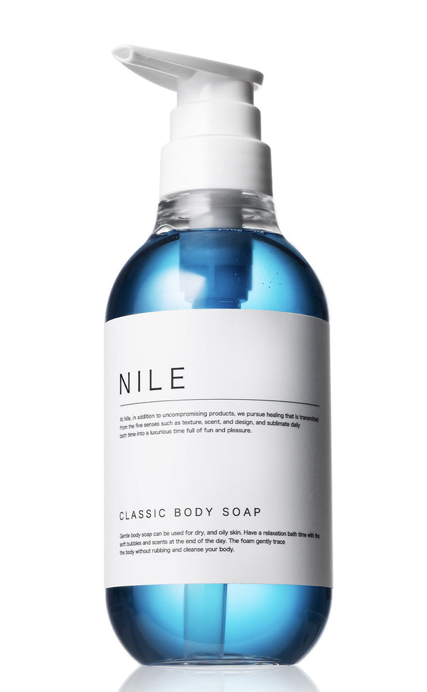 NILE クラシックボディーソープ 保湿 敏感肌 シャワーオイル400ml (ヨットハーバーの香り)