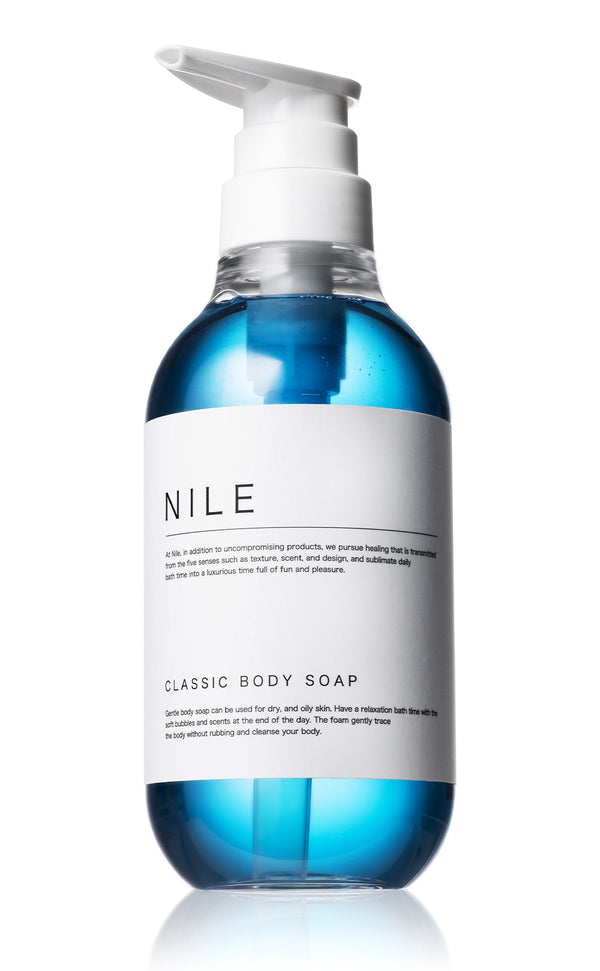 NILE クラシックボディーソープ 保湿 敏感肌 シャワーオイル400ml (ヨットハーバーの香り)